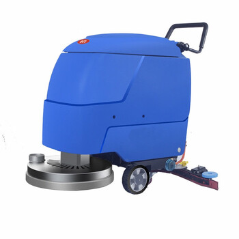 苏识 QJ0084 全自动洗地机商用工业多功能洗地机电瓶手推式拖地机