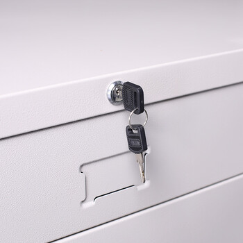 震迪图纸柜钢制移动多抽工程图纸柜白色1号柜三层可定制SD0568