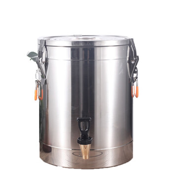 盛富永 不锈钢保温桶 超长商用饭桶 大容量汤桶豆浆奶茶桶 摆摊冰粉桶 201不锈钢 60L 单龙头
