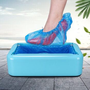 正之昇  自动鞋套机踩脚 商用套鞋机 办公用鞋膜机 酒店宾馆会所脚套机 XT02 蓝色