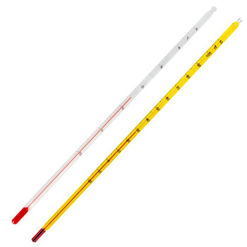 匡建仪表（CONJANT） 玻璃温度计 五支装（-20~110℃）红水煤油液体水温计可过检