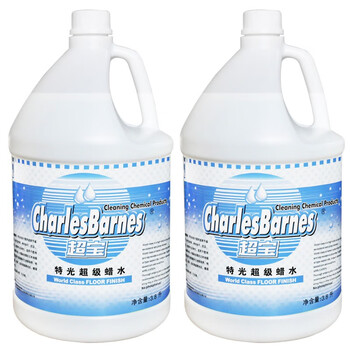 超宝（CHAOBAO）DFF001 特光蜡水 瓷砖大理石免抛光蜡 3.8L*1瓶