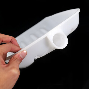 冰禹 BY-359 农用工具塑料锹 除雪铲 推雪板 大号 白色 长460mm 宽420mm 含柄