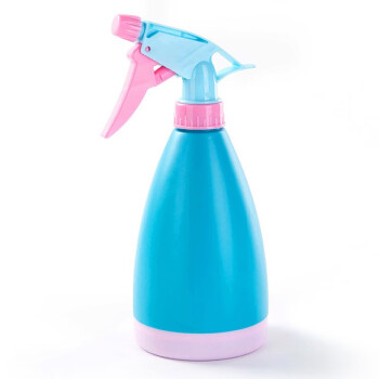 冰禹 BYrl-60 手持喷水壶 清洁工具手压式喷雾瓶 500ml浇花洒水壶 颜色随机