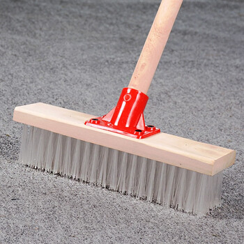 卫洋 地刷长柄刷尼龙丝头27cm杆长120cm 瓷砖地板甲板庭院青苔厕所刷地 1个装