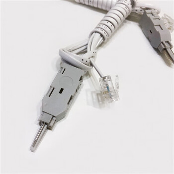 利合光电（LHG）电话语音配线架模块跳线RJ11水晶头科隆插110测试线