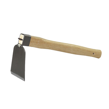 兰诗（LAUTEE）WY4088 木柄小锄头园艺工具除草耙子 加厚全冈锄头四件套