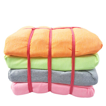 兰诗（LAUTEE）WY5001 棉白色擦机布吸水吸油抹布破布布头 白色25kg