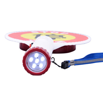 稳斯坦 WST581 停字牌 LED手持式停车牌交通指挥棒停车示意牌警示灯 充电款