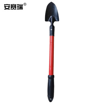 安赛瑞 可伸缩宽铲 种菜种花园艺植物松土盆栽除草宽铲子 伸缩后101cm 530905