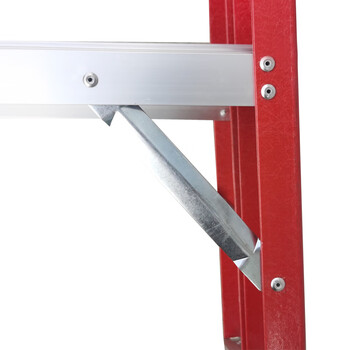 兴航发 玻璃钢绝缘双侧梯子1.5M 带工具盒绝缘人字梯1.5米耐压35KV加厚工程梯子 多尺寸折叠梯子工具台梯子