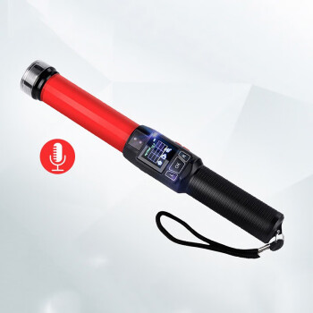 猎豹8号 升级版带语音便携式酒精测试仪酒精检测仪 黑红色 310*45*45mm