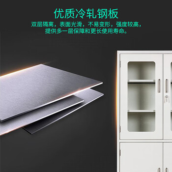 震迪全钢药品柜化学物品存放柜医院实验室诊所西药柜KD132