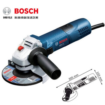 博世（Bosch） 手持砂轮角向磨光机手磨机切割机多功能角磨机电动工具 GWS7-100T 