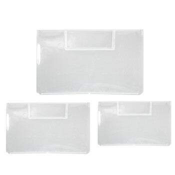 箱大王 Xlj-17 货架物料盒隔板 塑料分隔式零件盒配件 白色 大号隔板