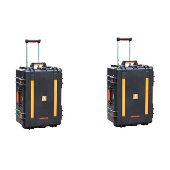 老A LAOA 拉杆仪表箱收纳箱储存箱安全箱仪器箱工具箱26英寸LA115126 量大企业定制