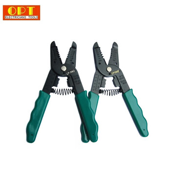 台湾OPT手动多功能剥线钳轻便电工剥线剪破线刀带压接功能LY-1041 LY-1041 其他