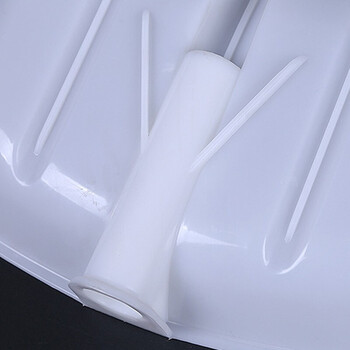 庄太太（1.2宽边塑料锹+1.2米木杆）塑料锹农用工具塑料胶铲推雪铲塑料锨