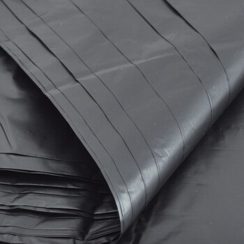 益美得 LJD1124 商用大号垃圾袋物业环卫平口塑料袋黑色 100*120cm（50只3.8丝）