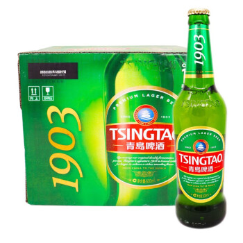 青岛啤酒(tsingtao)经典1903经典 500ml*12瓶 整箱装