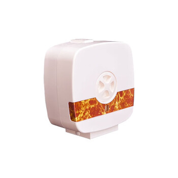 益美得 LSL33290 卫生间大卷纸盒纸巾架商用大盘纸盒 白色加厚款(免打孔/打孔)