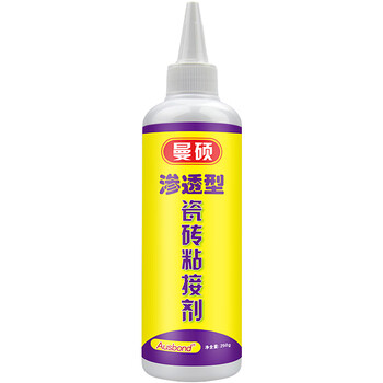奥斯邦（Ausbond）渗透型瓷砖粘接剂粘瓷砖胶粘合剂磁砖空鼓松动修复剂地板砖翘起注射填充加固修补液250g