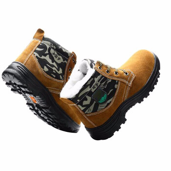 易美丽诺 PLH1037 冬季棉鞋钢包头防砸防刺穿劳保鞋 尺码备注 单双