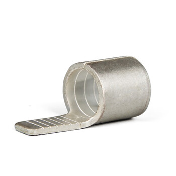 天旭DZ47片形接线端子铜鼻子紫铜铜线耳断路器铜插片C45-35平方200个/包 1包