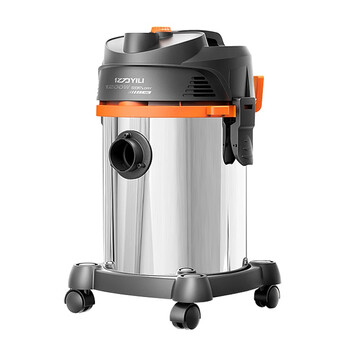 亿力 FH-4004 小型强力大功率桶式吸尘器干湿吹三用吸尘机 15L可调速除尘版1200W