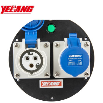 野狼 yelang 移动电缆盘工业插座接线盘YZW3*2.5mm²/50米 YL-45GS1-1050