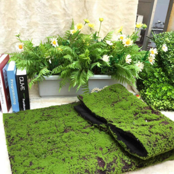 仿真绿植物墙青苔藓草皮仿真草坪绿色植物场景橱窗展示摆设假苔藓 16