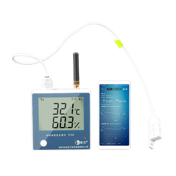 匡建仪表（CONJANT）ZW720远程温湿度采集仪 实验室工业温湿度计 远程无线温湿度报警器 