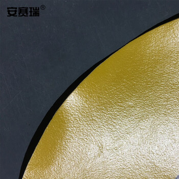安赛瑞 地贴警示标识（人行通道）耐磨耐刮擦地贴  Φ40cm 15706