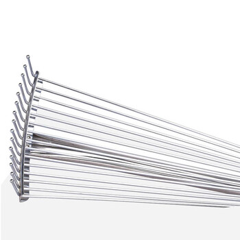 益美得 WY4130 可伸缩耙钢丝耙园林耙子不锈钢圆头草耙落叶耙 9齿