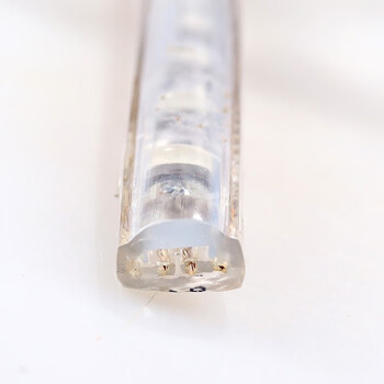 贝工 220V LED七彩灯带 RGB变色遥控灯带 铜线5050-120珠 100米(一卷)