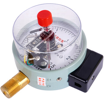 匡建仪表（CONJANT）YXC-100 磁助式电接点压力表精密水压气压表 220V380V通用触头功率30VA 0-2.5mpa 1 1