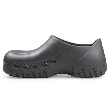 安美尚（ams）7100厨师鞋厨房酒店工作鞋橡胶底防油耐磨透气性好定做黑色42#