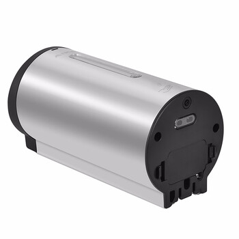 艾克（AIKE）AK1255 不锈钢皂液器自动感应壁挂式消毒器洗手器免接触高速皂液盒洗手液盒 曜石黑 泡沫款