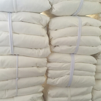 伏兴 工业擦机布 吸油抹布 擦油擦色布工业抹布 白色棉抹布10kg