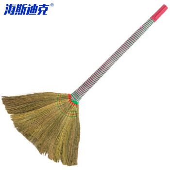 海斯迪克 HKQJ08 手工扫帚 清洁扫把笤帚 天然芒草扫帚颜色随机（1把）