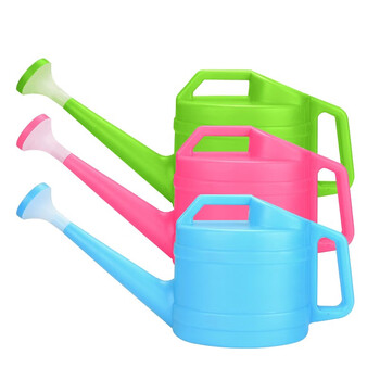 兰诗（LAUTEE）FH-1204 洒水壶喷壶浇水壶长嘴花洒壶园艺浇花壶 蓝色 3.5L