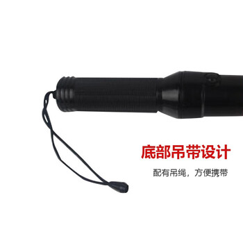 厚创 交通指挥棒手持荧光棒信号棒警示棒发光闪光棒LED路障应急疏散求救信号灯 红色电池款