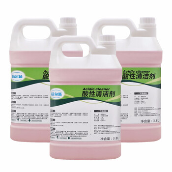 蓓尔蓝 BEL037 酸性清洁剂 商用外墙瓷砖大理石污垢清洁剂 3.8L*4瓶