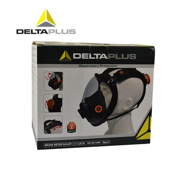 代尔塔（Deltaplus）105007 M9200 ROTOR硅胶全面罩 独立包装 定做