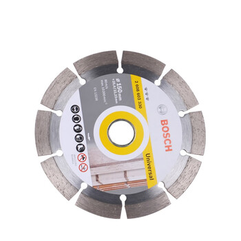 博世（BOSCH）金刚石切割片石材砖石混凝土切割片 通用 节段片150mm