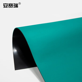 安赛瑞 10KV高压绝缘地垫（1×5m）高压10KV绝缘胶垫配电室绝缘橡胶垫绿色 17339