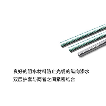 千天（Qantop）QT-MGXTSV-4B1 矿用中心管式阻燃防爆蓝护套光缆 100米