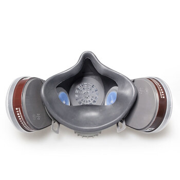 思创科技 ST-M60X-3 橡胶半面罩防化工喷漆救援酸碱农药氨气 1套装（不含滤盒）