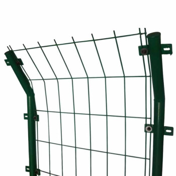 美棠 铁丝围栏 双边丝护栏 隔离网栅栏 高速公路护栏网 一件价 双边丝3.5mm*1.8m高*3m长+立柱