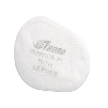 思创科技 椭圆形过滤棉防尘过滤颗粒物 ST-TYX P1 2片